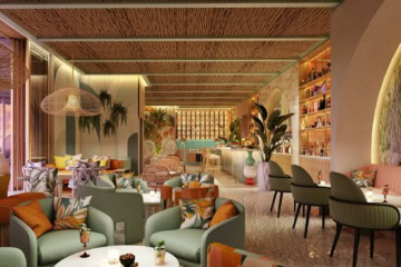 Ein Restaurant des Hotels.