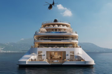 Aussenansicht Amangati ein Aman at Sea Schiff