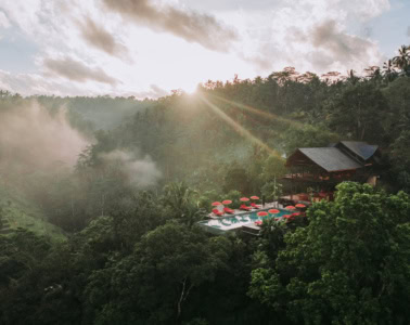das Buahan, a Banyan Tree Escape Luxushotel in Bali im Dschungel