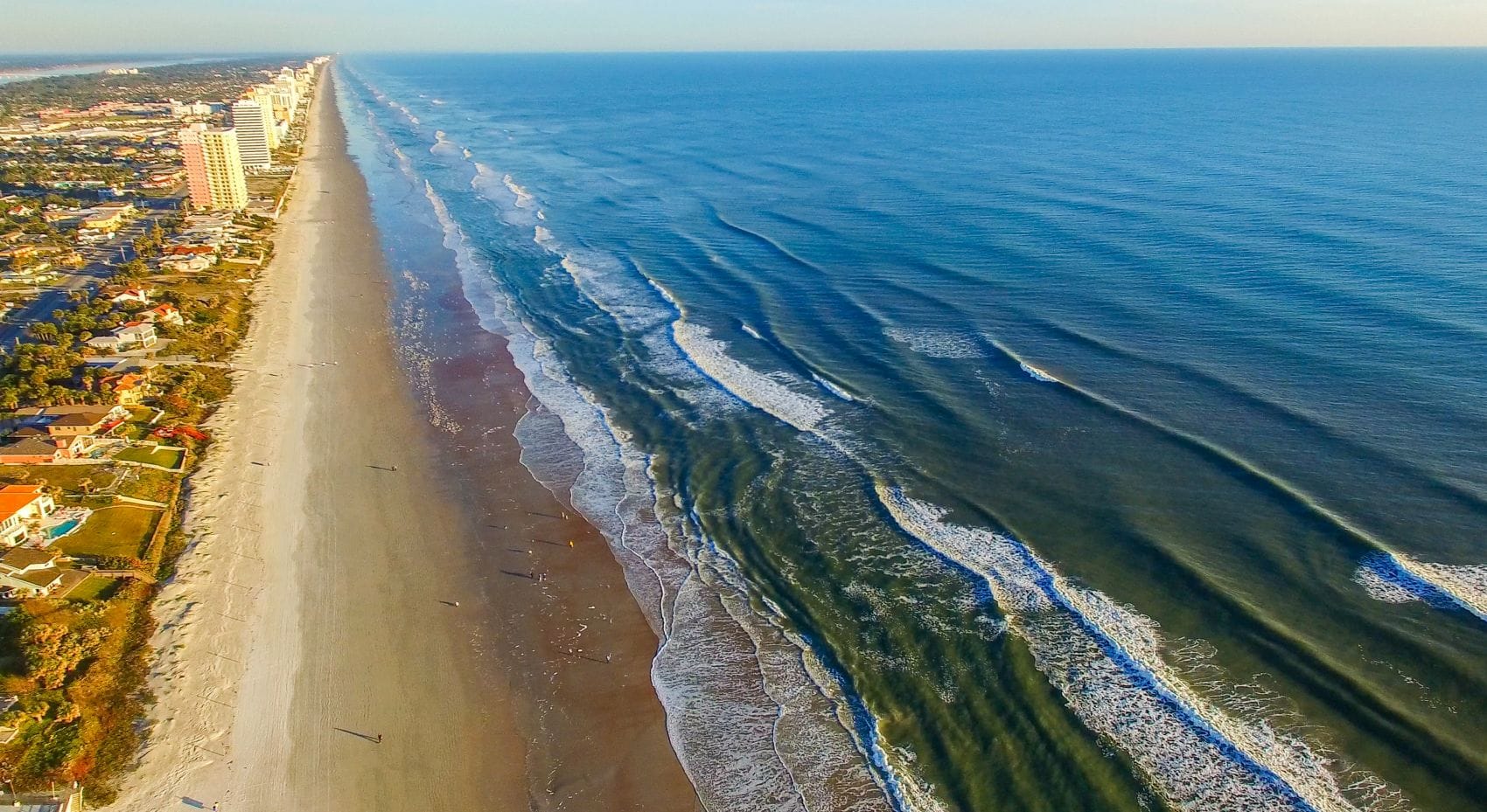 Daytona Beach aus der Vogelperspektive 