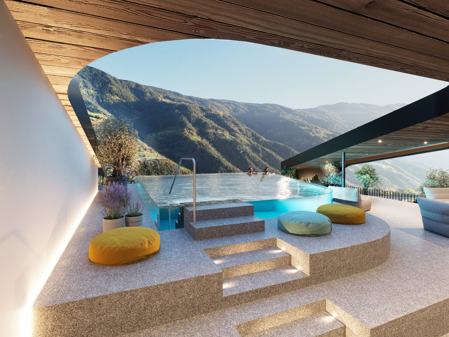 Rooftop im Familienhotel Südtirol Amaris Suite