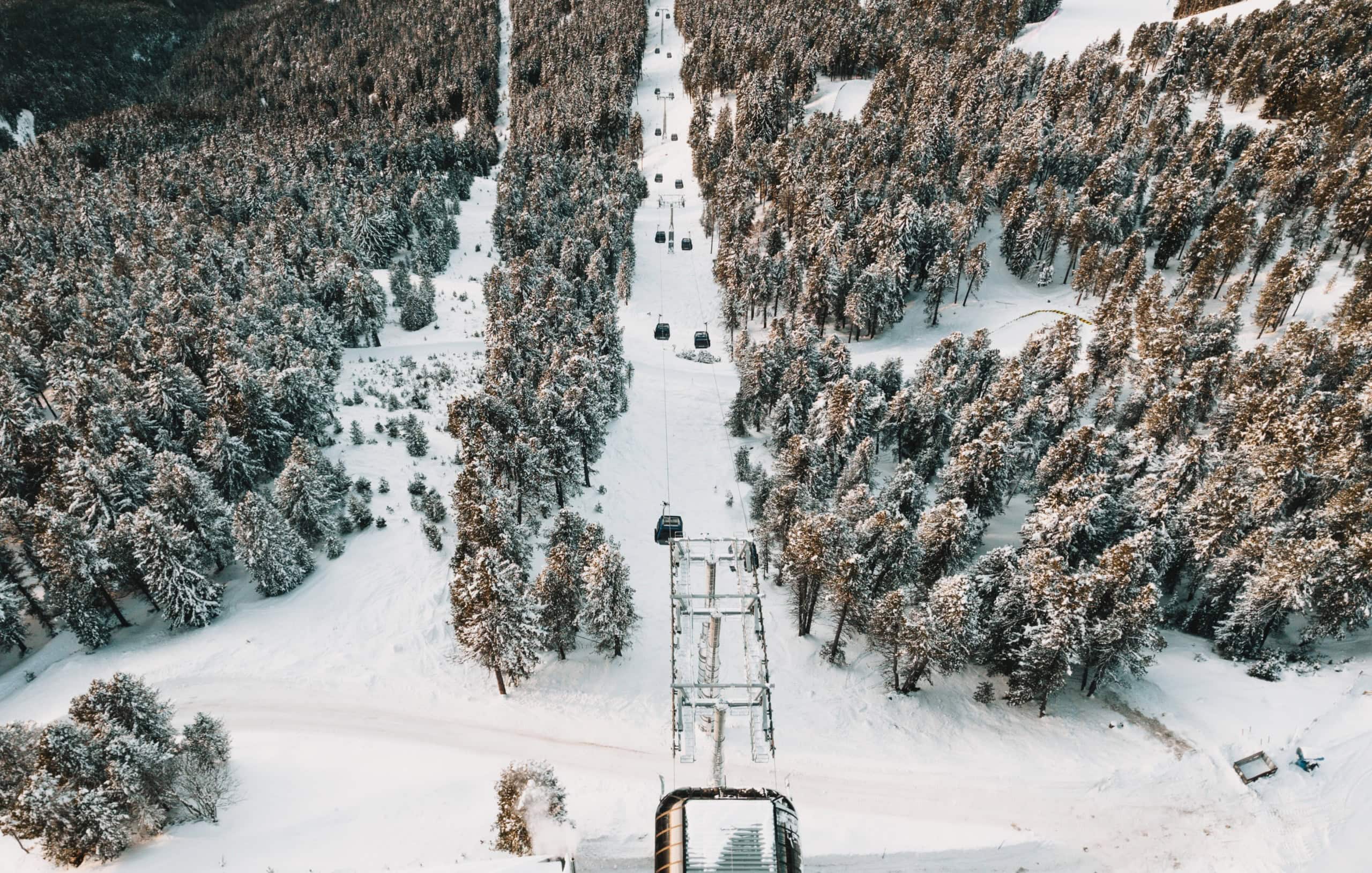 Ein Lift auf der Plose.