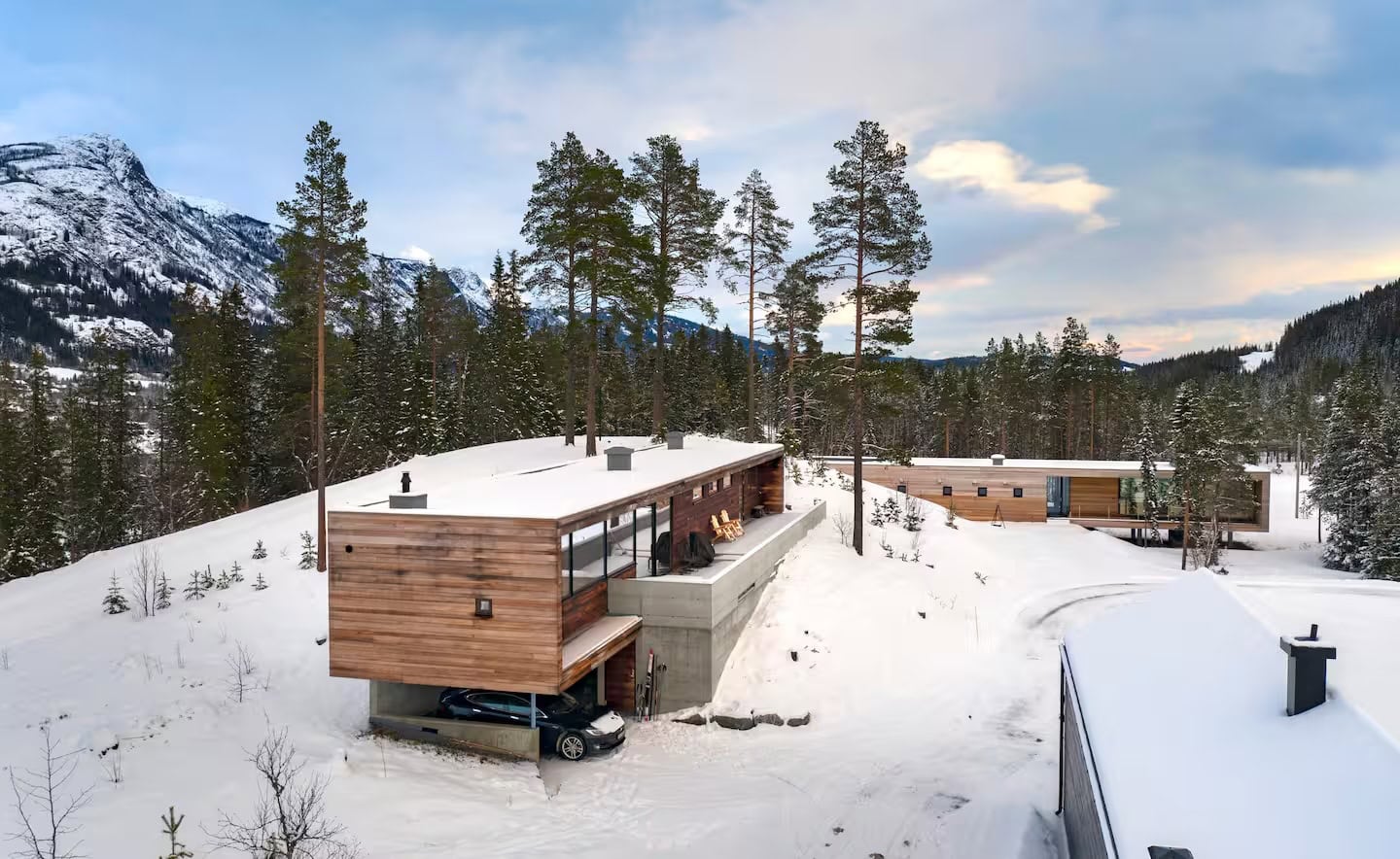 Die Modern Cabin in Norwegen.