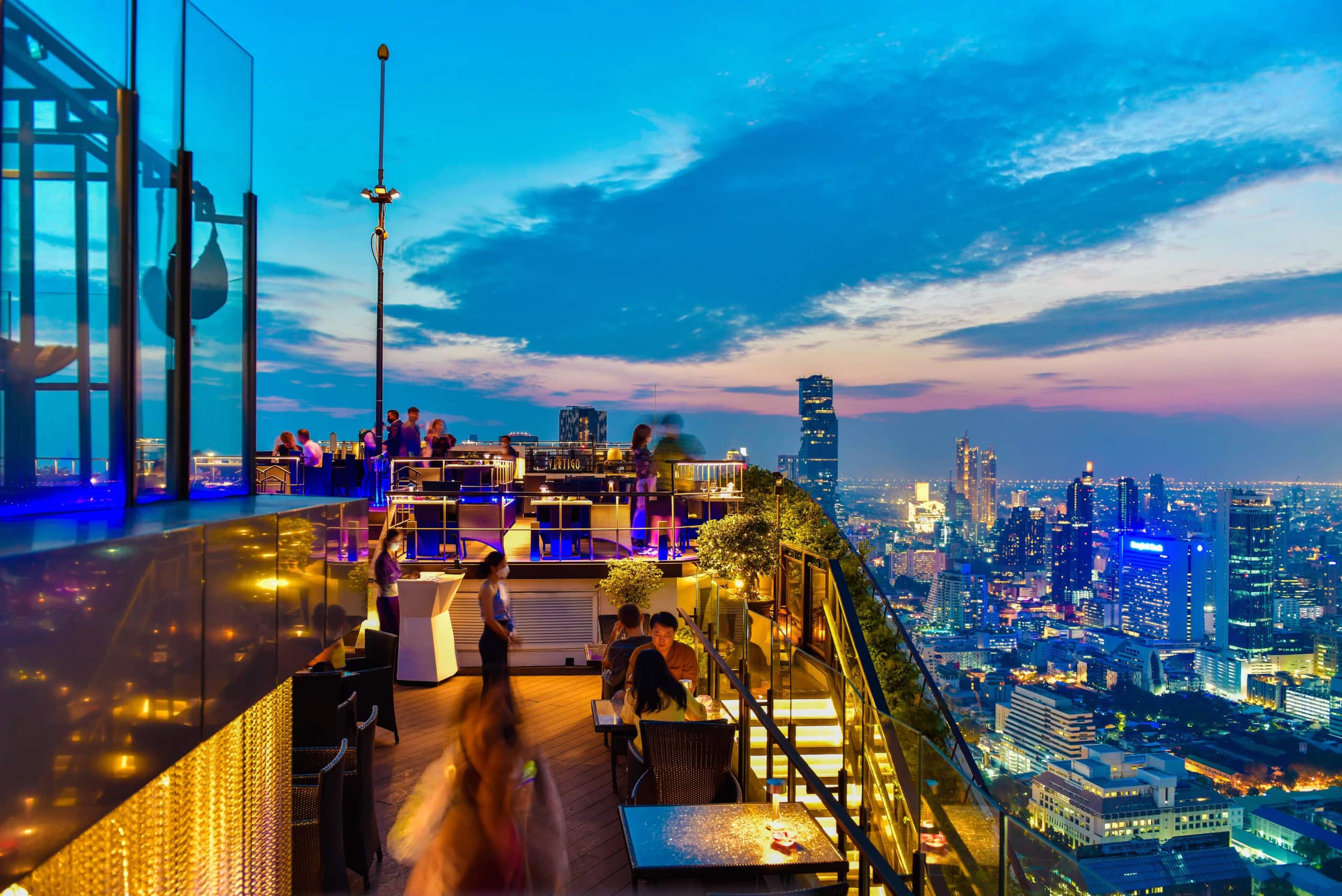 Die Moon Bar in Bangkok.