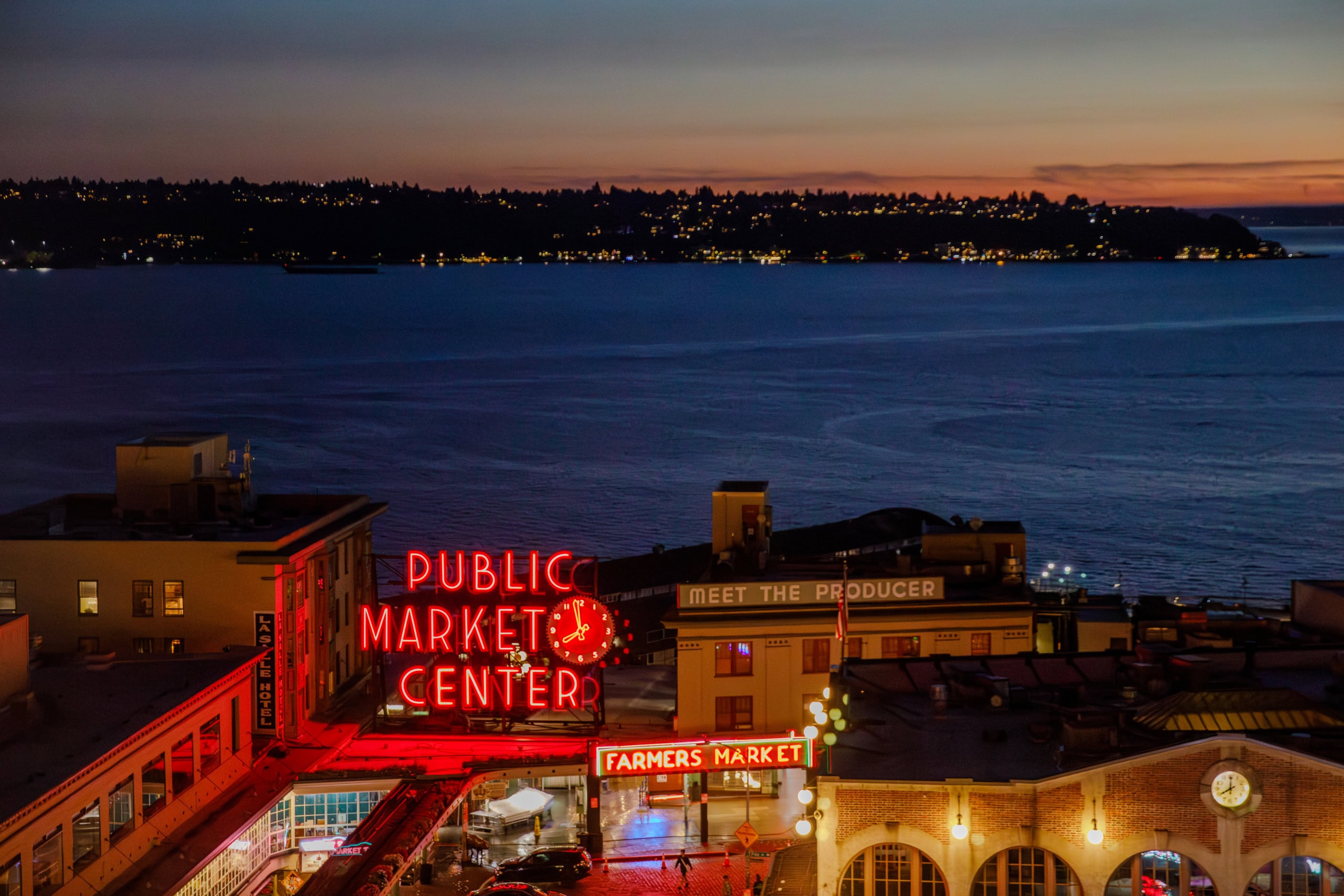 Pike Place Market in Seattle.