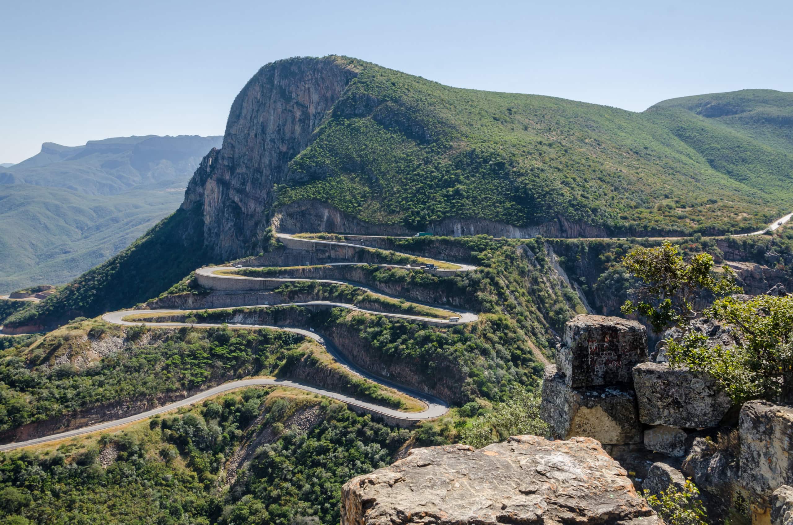 Der Serra-da-Leba-Pass in Angola.