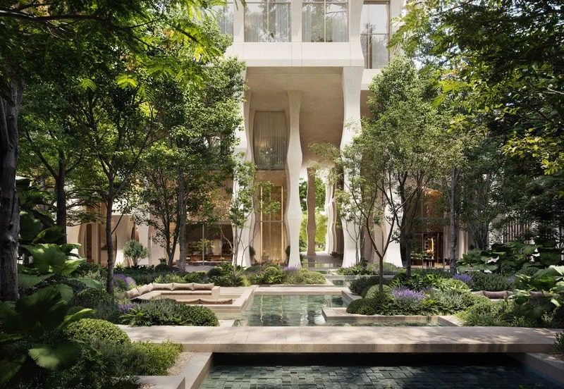 Innenhof im Janu Dubai