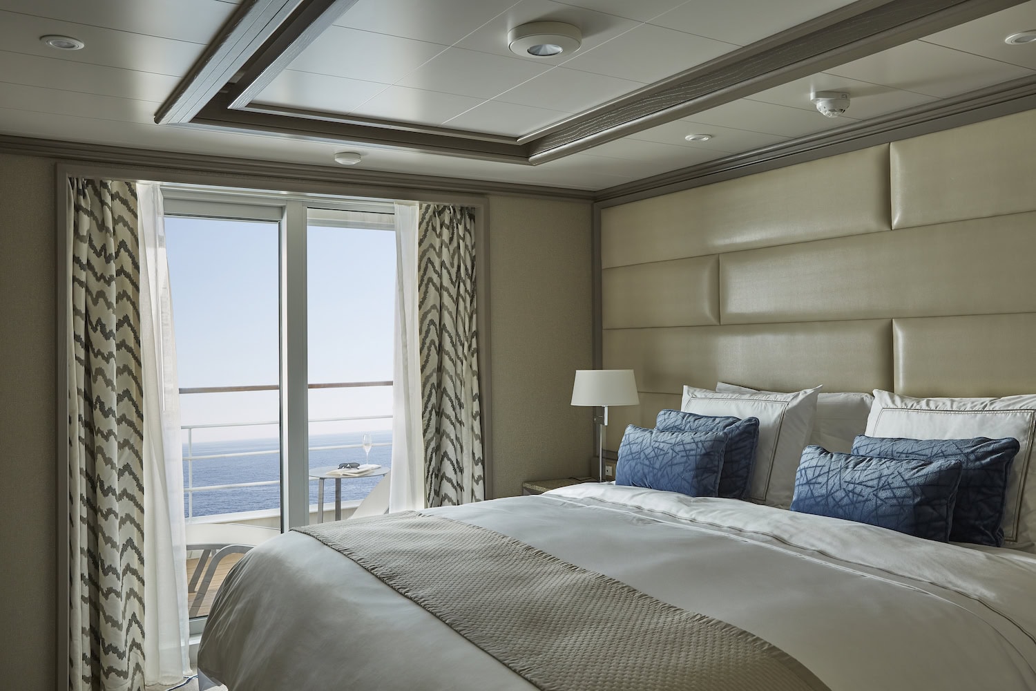 Zimmer in einem Luxus-Kreuzfahrt-Schiff von Silver Seas