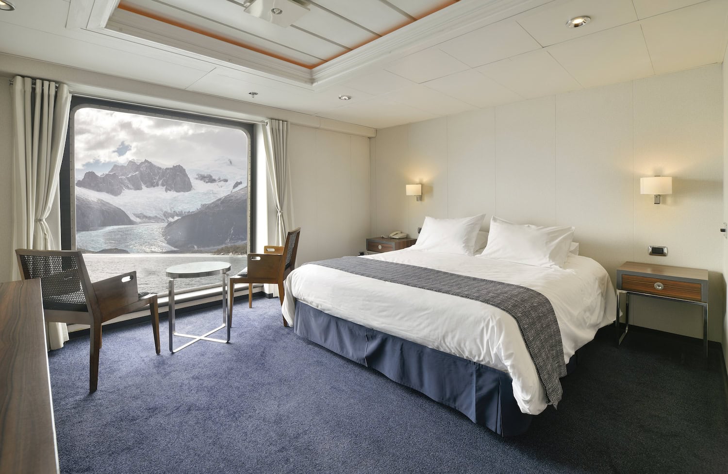 Luxus-Kreuzfahrt mit kleinen Schiffen: Kabine in der Stella Australis