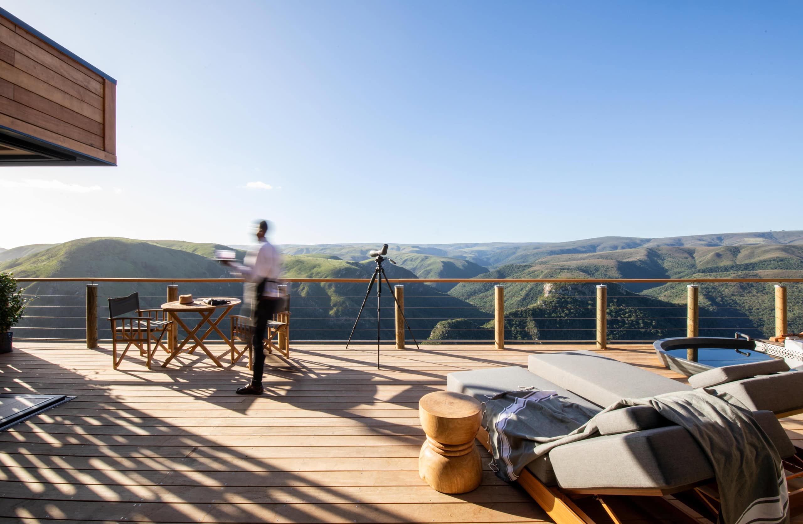 Ausblick im Mantis Hiddn in Südafrika