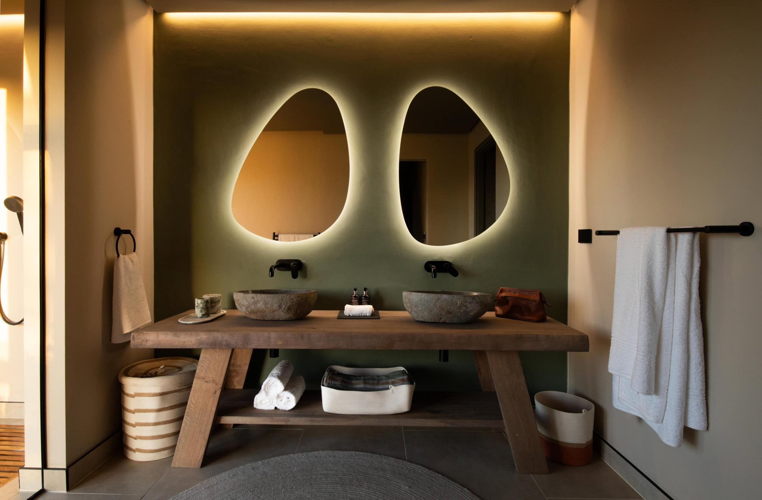 Badezimmer im Mantis Hiddn in Addo