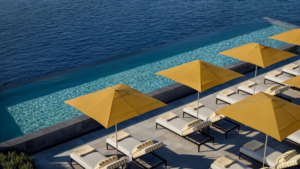 Poolbereich des Gran Hotel Margalida auf Mallorca