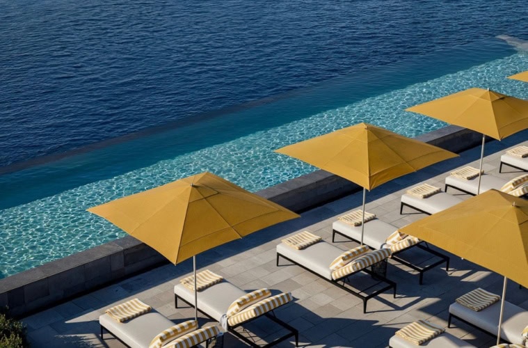 Poolbereich des Gran Hotel Margalida auf Mallorca