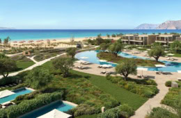 Poollandschaft im Ikos Kissamos auf Kreta