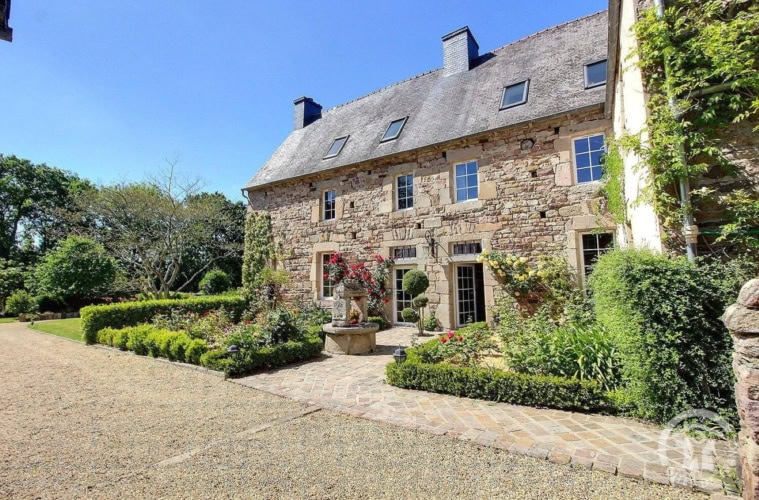 Ferienhaus Manoir de Kergroaz in der Bretagne