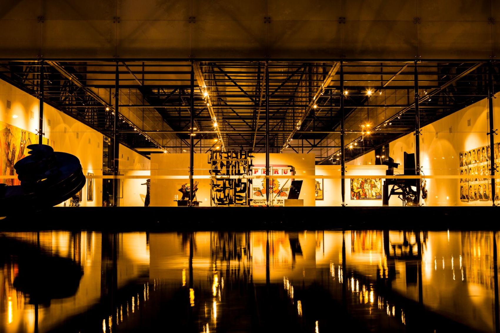 Außenansicht des Museums für zeitgenössische Kunst in Barranco, Lima 