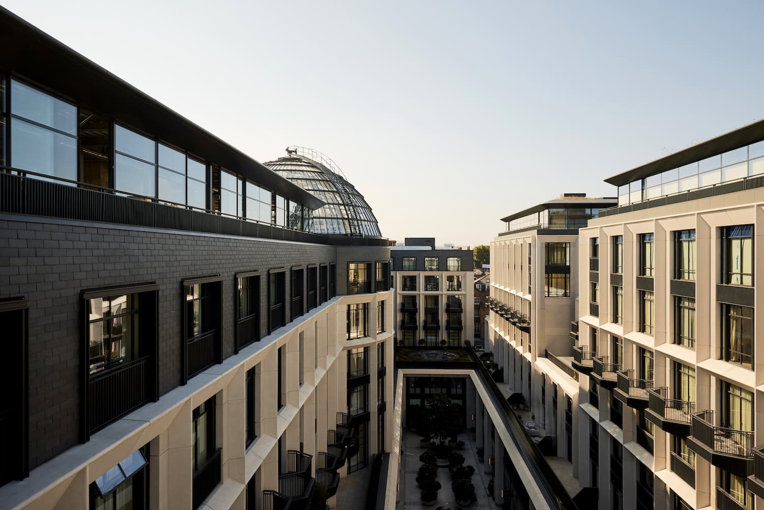 Blick auf das Six Senses London 