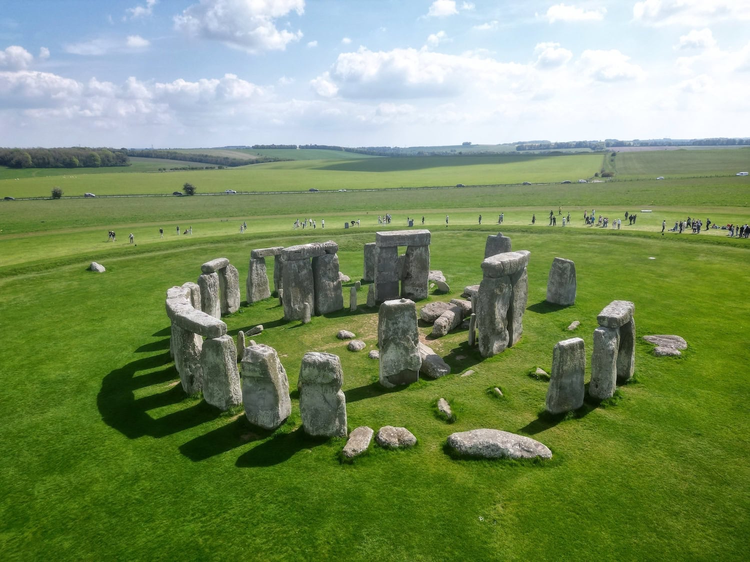 Stonehenge von oben