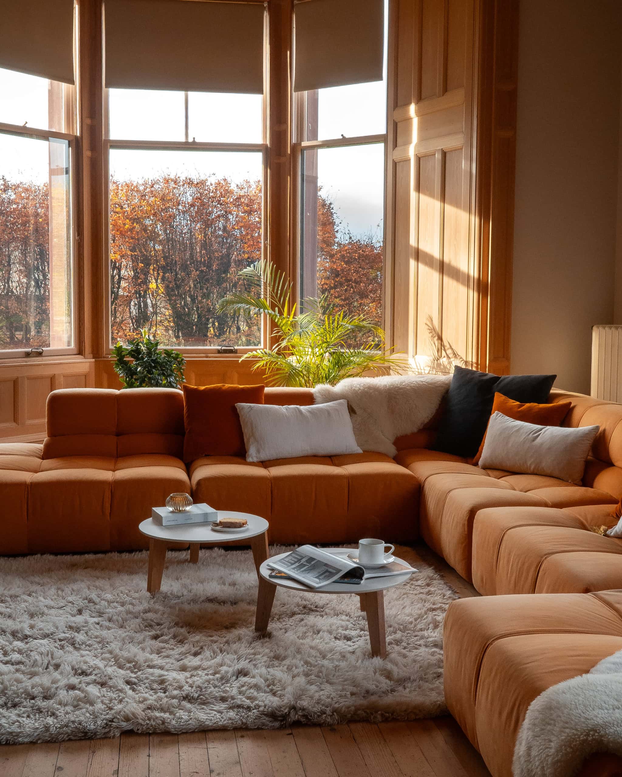 Lounge im Dun Aluin Boutiquehotel in Schottland