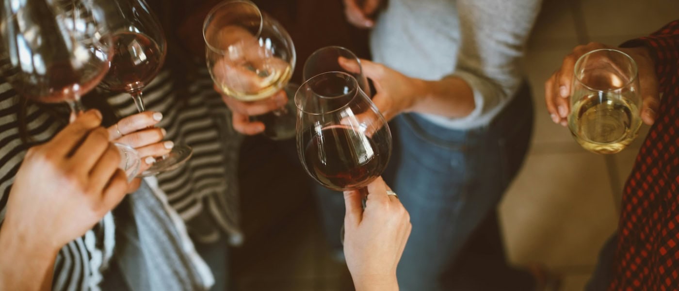 Weingenuss unter Freunden