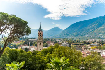 Meran in Südtirol.