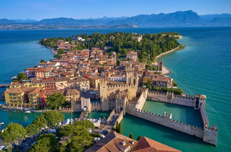 Sirmione am Gardasee.