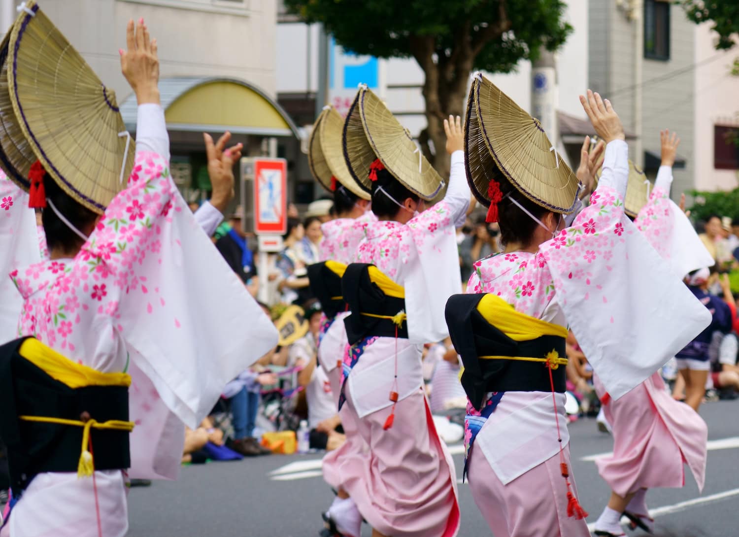Awa-Dori-Fest in Koenji in Japan