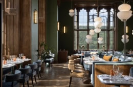 Der Dining Room im JA Mar Hall in Schottland.