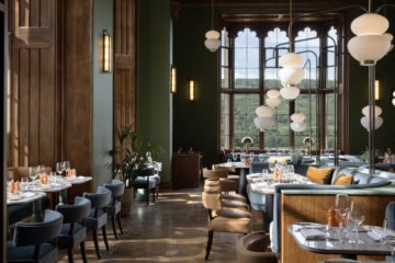 Der Dining Room im JA Mar Hall in Schottland.