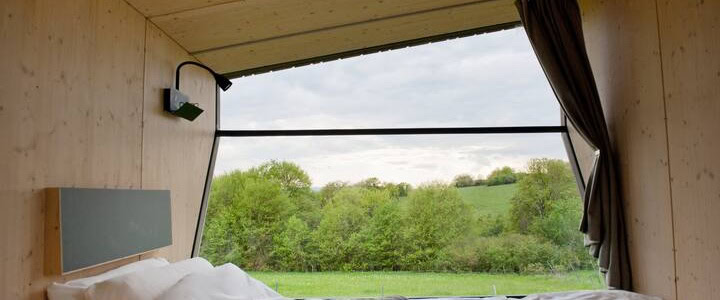 Blick aus dem Green Tiny Spot Dolmar.