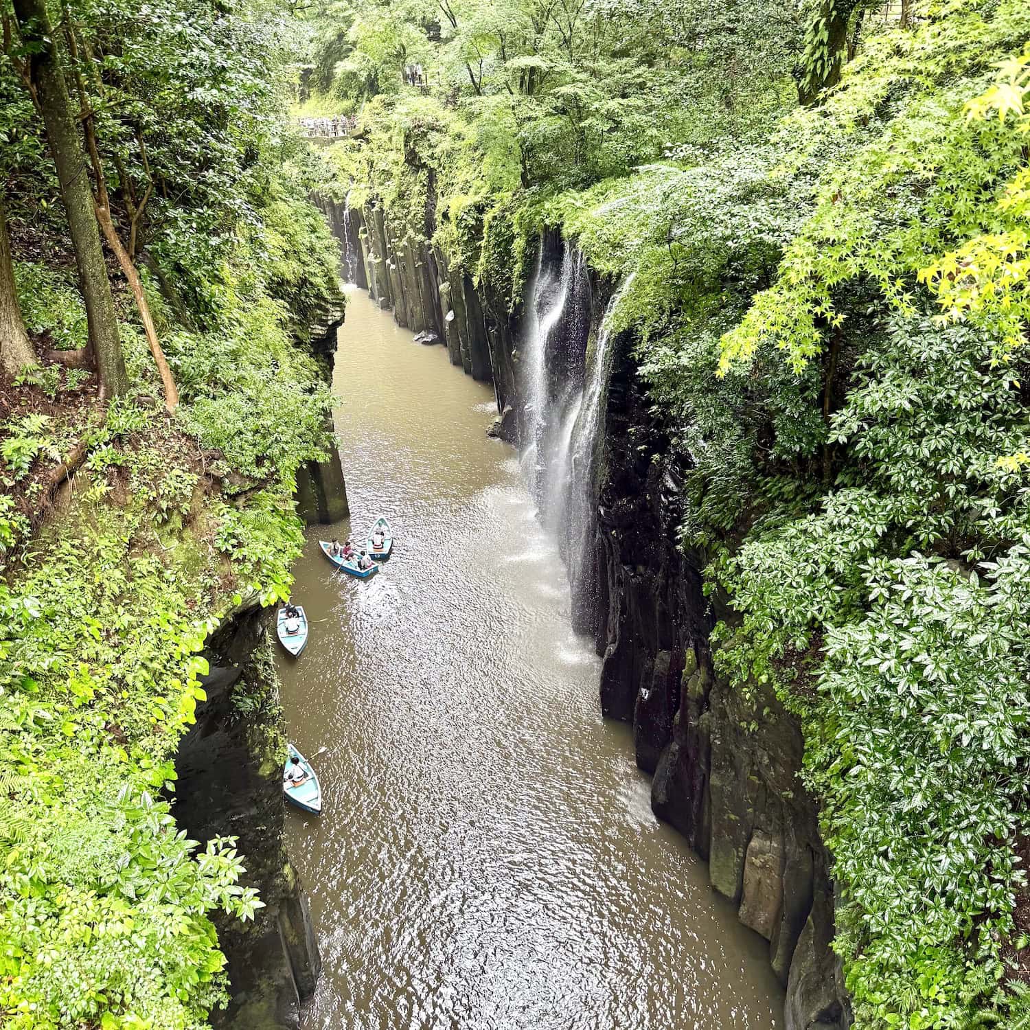 Takachiho Schlucht in Japan auf Kyushu