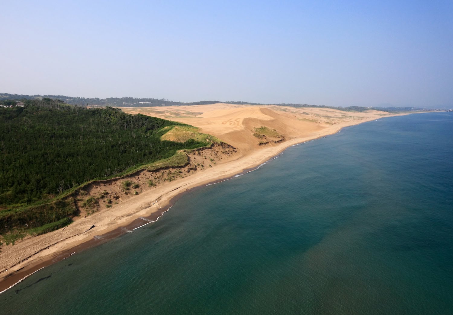 Tipps für Japan wie ein Local: Düne am Meer in Tottori