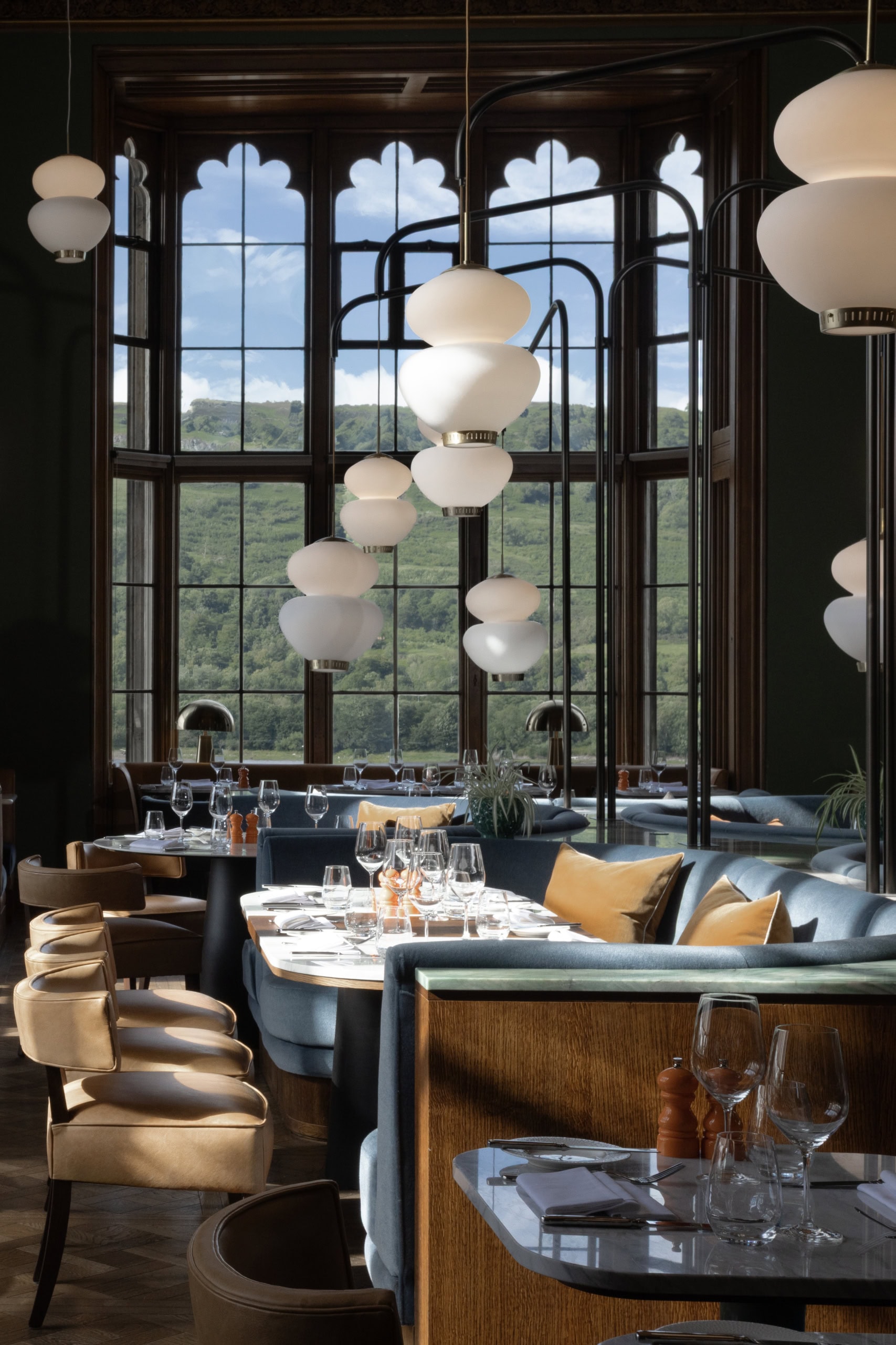 Der Essensbereich des Hotels.