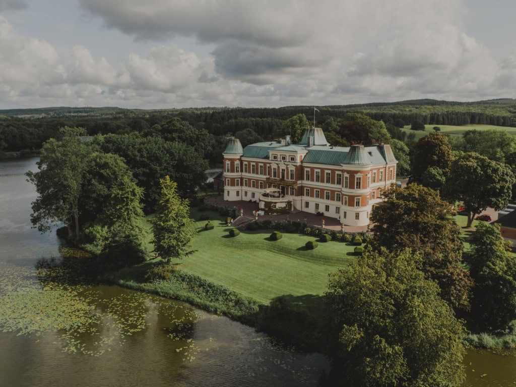 das Schloss H&auml;ckeberga in Schweden