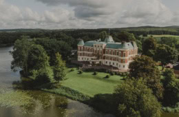 das Schloss Häckeberga in Schweden
