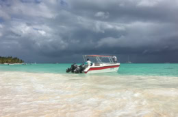 Unwetter in der Dominikanischen Republik.