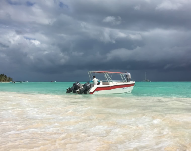 Unwetter in der Dominikanischen Republik.