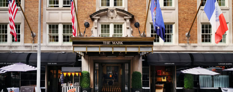 Front des Hotel The Mark in New York