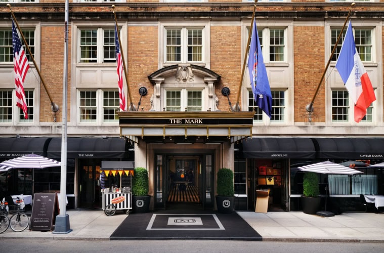 Front des Hotel The Mark in New York