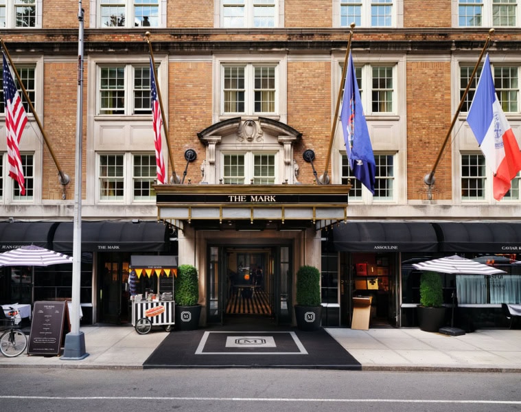 Front des Hotel The Mark in New York