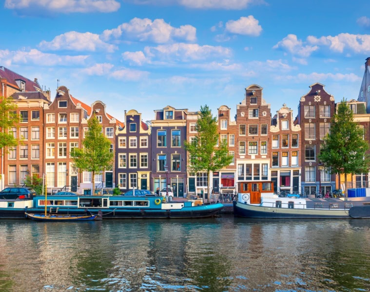 Eines der Ziele, die auf Tiktok viral gehen: Amsterdam.