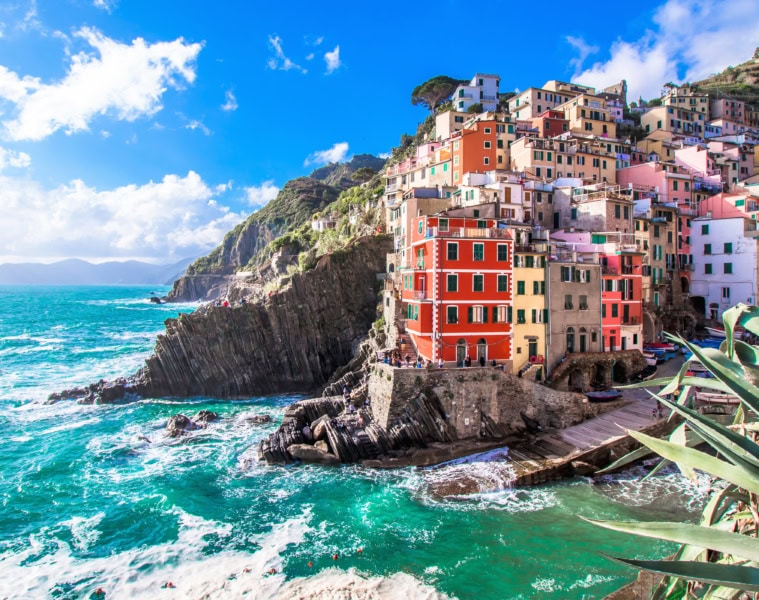 Cinque Terre in Italien.