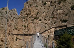 Carmito del Rey Hängebrücke neu