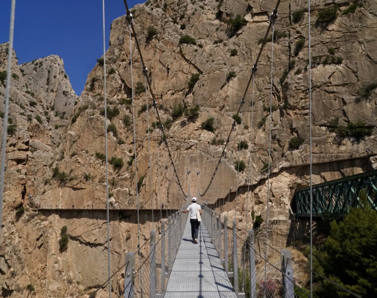 Carmito del Rey Hängebrücke neu