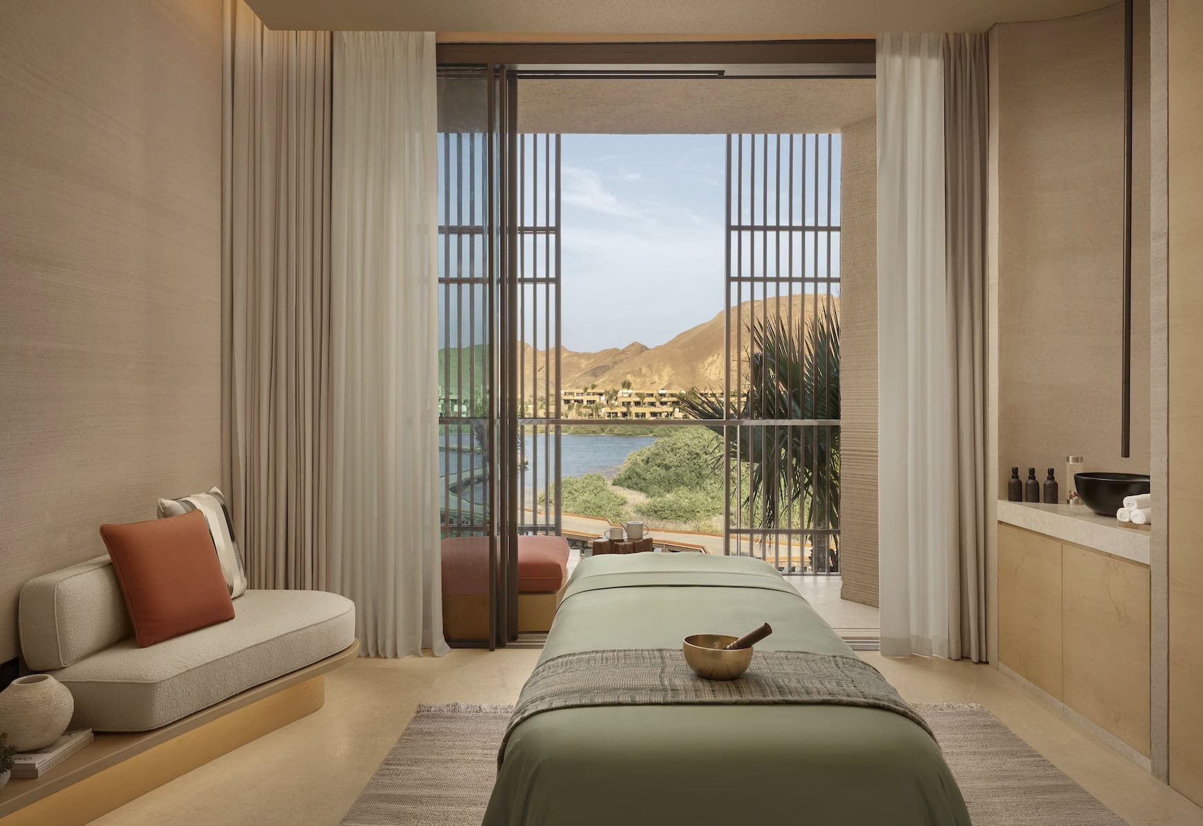 Ein Spa-Raum im Six Senses Amaala.