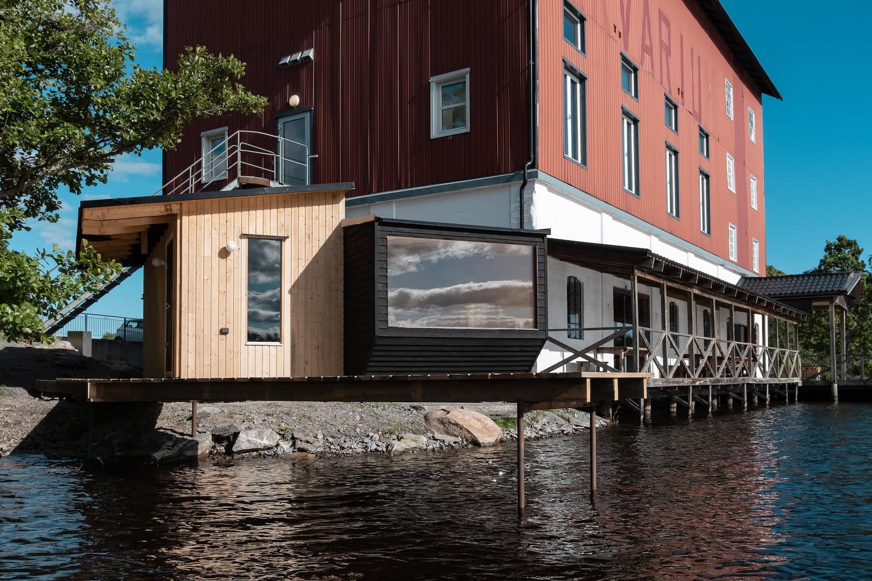 Designsauna Upperud 9:9 direkt am Wasser in Dalsland