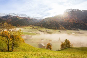 Herbst im Gsiesertal.
