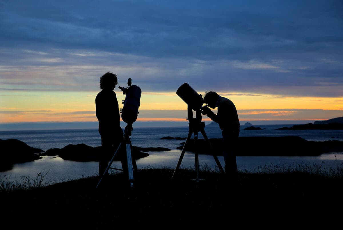 Sternbeobachtung im Kerry International Dark-Sky Reserve