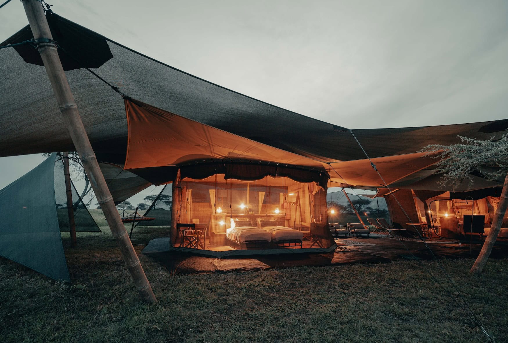 Das Usawa-Camp in der Serengeti.