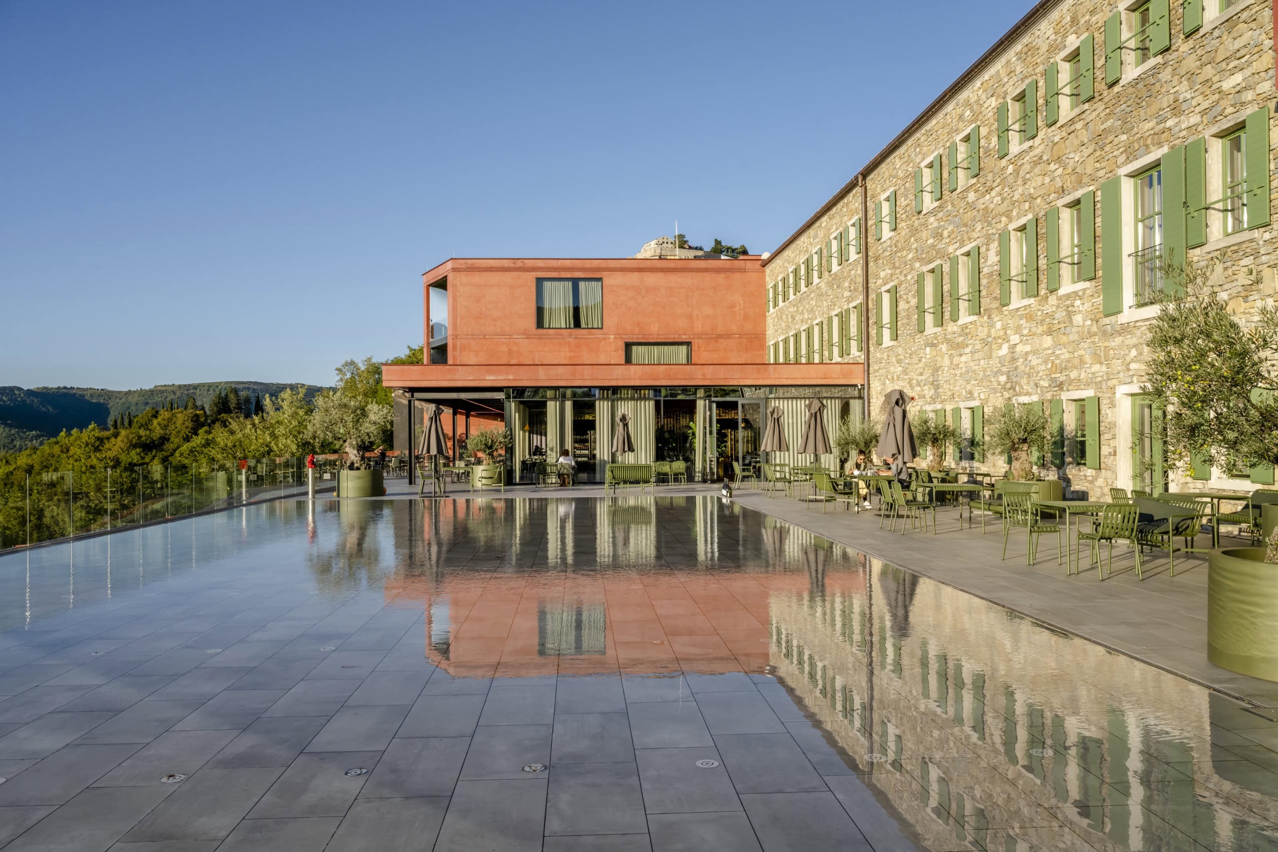 Europa, Kroatien, Istrien, Motovun: Hotel ROXANICH, WeingutEngl: Europe, Balkan, Croatia, Istria, Motovun: Hotel ROXANICH, Winery